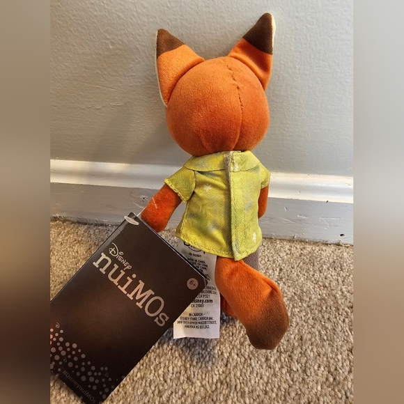 Disney Parks NuiMOs Plush Doll Poseable Nick WIlde Zootopia NWT - Picture 8 of 8